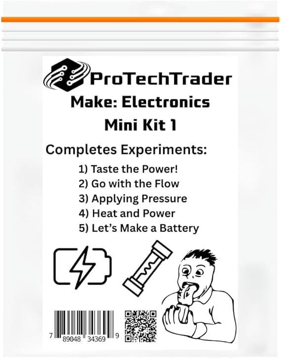Make: Electronics 3rd Edition Mini Kit 1 Electronics Component Pack Set