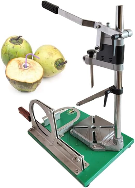 Automatic Tender Fresh Young Coconut Shelling Machine Shaving Cutter Peeler Coconut Drilling Machine