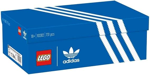 LEGO Icons adidas Originals Superstar 10282 Building Kit; Build and Display the Iconic Trainer