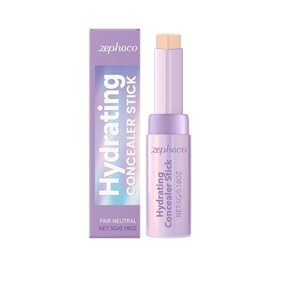 Hydrating Concealer Stick,Smooth Long-Lasting Coverage 0.18 oz