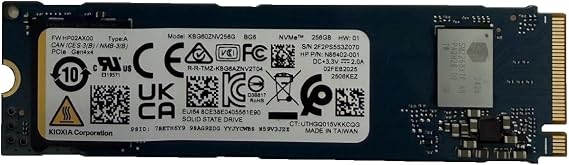 KIOXIA SSD 256GB BG6 NVMe PCIe Gen4 x4 M.2 2280 KBG60ZNV256G Solid State Drive