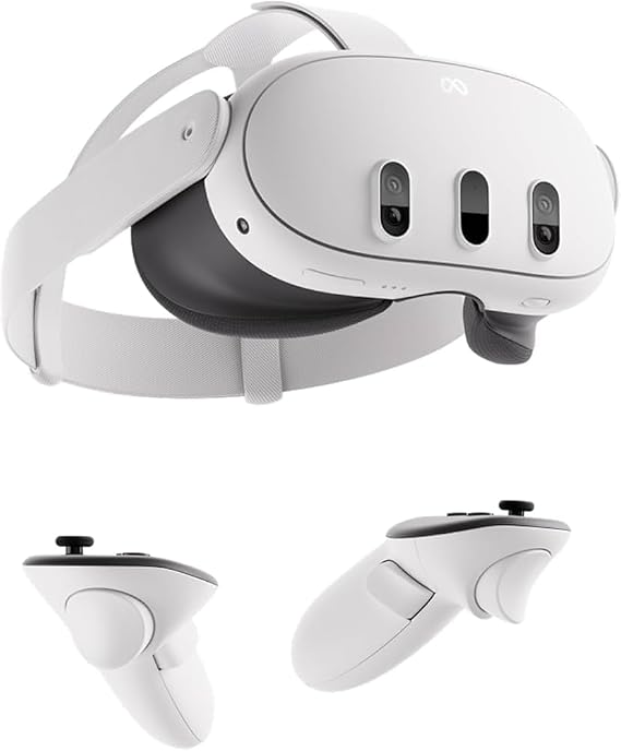 Quest 3 128GB Breakthrough Mixed Reality Headset Powerful Performance