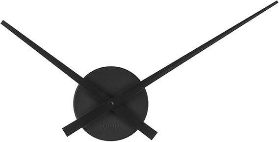 Karlsson Little Big Time Mini KA4348SI Wall Clock Black  41 cm
