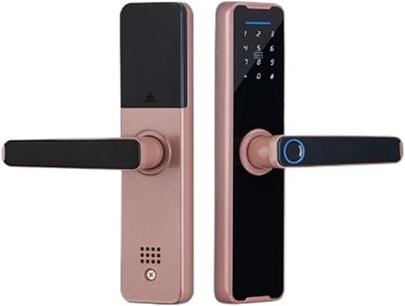 Tuya Smart Door Lock Digital Electronic Fingerprint Biometric Bluetooth Remote Unlock IC Card Keyless Convenient Efficient(22x180 5050)