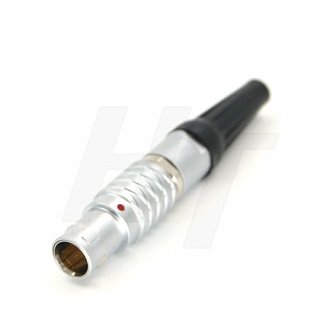 HangTon 0B FGG 7 Pin Male Connector Cable Plug for Trimble R12 R10 GPS Receiver Tilta Nucleus M Motor Follow Focus Data Power (7P, Plug)