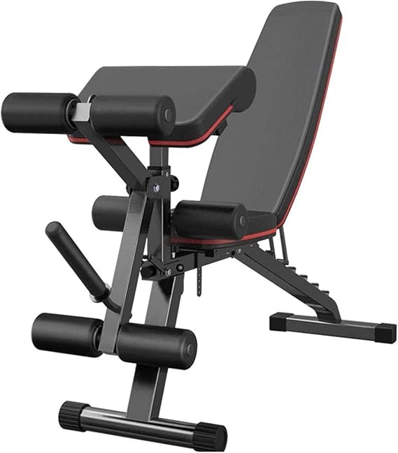 Multi-Functional Weight Bench for Full All-in-One Body Workout – Hyper Back Extension Adjustable Ab Sit up Bench Incline Decline Bench Flat Bench Very Suitable for Fitness Men and Women