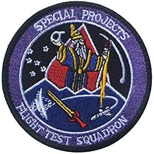 OYSTERBOY Air Force Black Ops Flight Test Squadron Special Projects Area 51 Aviation Tactical Patch Hook & Loop