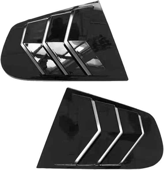 wing lip diffuser rear spoilers For VW for Scirocco 2009-2014 2015 2016 2017 2018 Car Rear Side Window Louvers Decorate Cover Trim Sticker Accessories