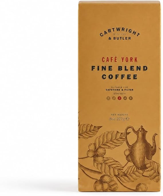 Cartwright & Butler Cafe York Blend Coffee in Carton 227 g