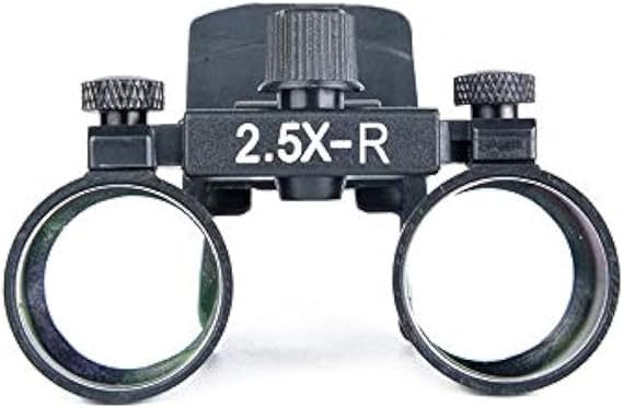 2.5X Binocular Loupes DY-109 Clip-on Type Magnifier Optical Glass
