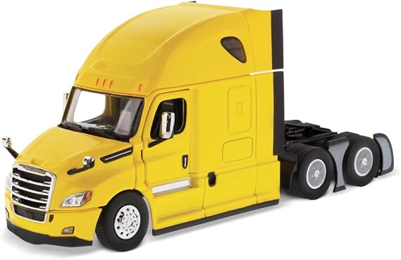 Diecast Masters 1:50 Freightliner New Cascadia Sleeper Semi Truck, Yellow
