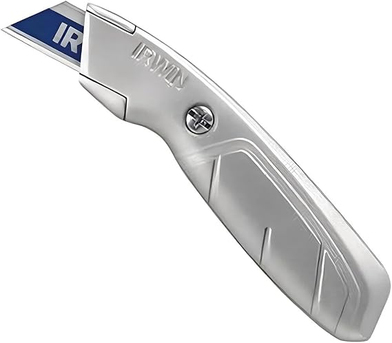 IRWIN Utility Knife, Fixed Blade (2081101), gray