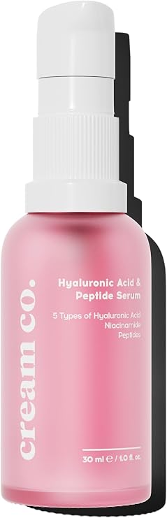 Cream Co. Hyaluronic Acid Peptide Serum Illuminating Moisturizing Revitalizing Serum 30 ml