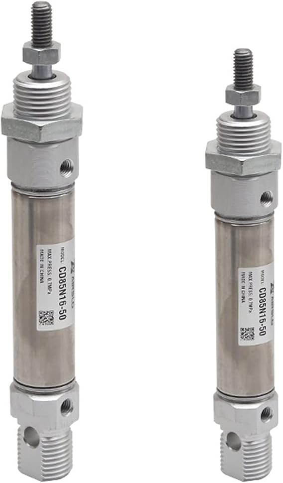 Pneumatic Cylinder Smc Type ISO Standards C85 Series Air Cylinder Standard Double Acting Single Rod CD85N Bore 8 10 12 16 20 25mm Stroke 10-200mm(CD85N16,50mm Stroke)