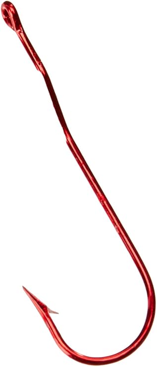 size 2 Aberdeen Hooks, Red (Pack of 7)