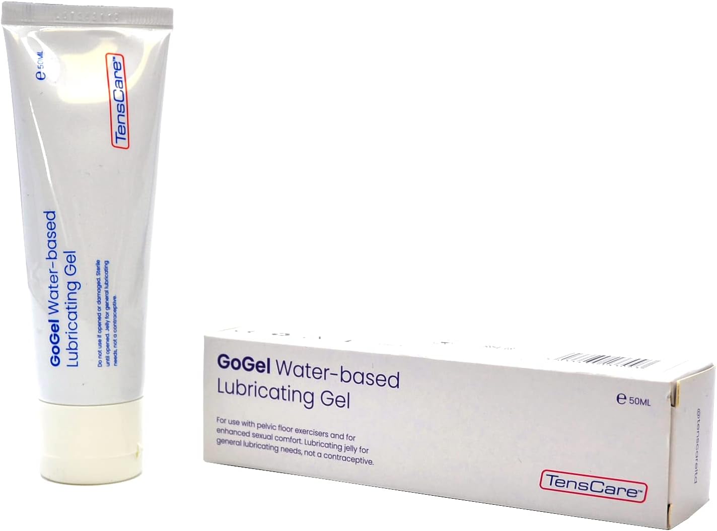 TensCare Water-Based Lubricant Go Gel 100 ml | Helps the Effectiveness of Pelvic Floor Toners