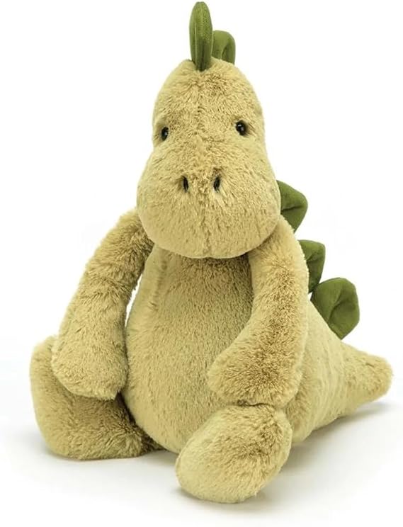 Jellycat Bashful Dino Medium - L: 9 cm x l: 12 cm x h: 31 cm