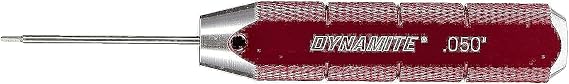 Dynamite Machined Hex Driver Red .050 DYN2910 Hand Tools Misc