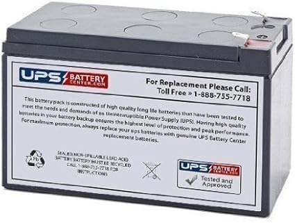 CSB GP1265 12V 7Ah Sealed Lead Acid Replacement Battery