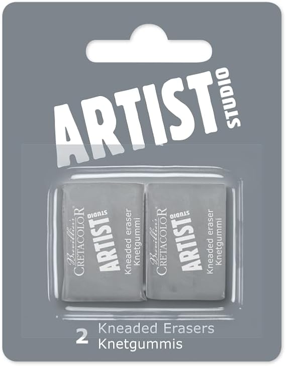 Cretacolor Kneaded Eraser, 2 Pack