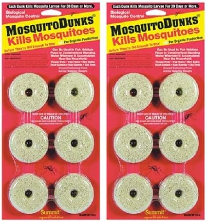 Summit...Responsible Solutions 110-12 Mosquito Dunks, 6 Piece - 2 Pack
