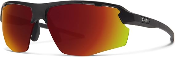 Smith Resolve Sport & Performance Sunglasses - Matte Black | Chromapop Red Mirror