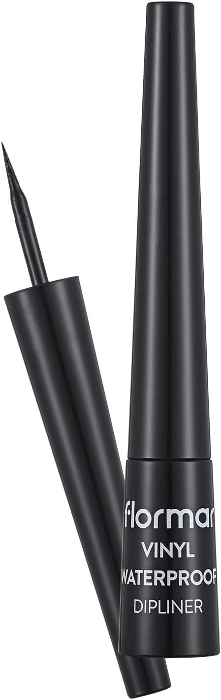 Flormar Suya Dayanıklı Parlak Dipliner (SİYAH) - Waterproof Dipliner - 001 Black - 8690604536498