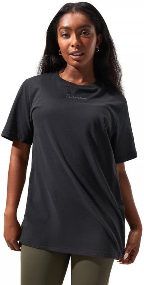 Berghaus Women's T Shirt Short Sleeve Graphic Tee Boyfriend