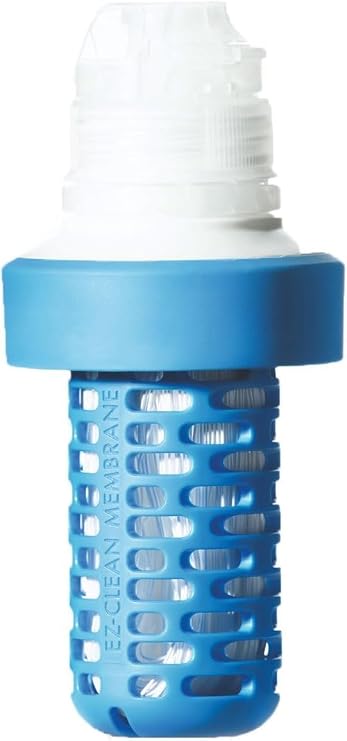Katadyn BeFree EZ-Clean Membrane Replacement Cartridge for 0.6L and 1.0L Water Filter Bottles - 0.1 Micron Hollow Fiber, 1,000L Capacity, BPA-Free | EZ-Clean Membrane Water Filter Cartridge For Endurance Sports, Camping, Backpacking, and Hiking (8019641)
