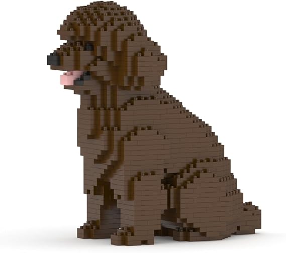 JEKCA Toy Poodle 03S-M05 | Dog Plastic Building Blocks | Age 14+