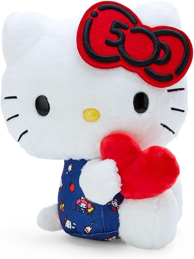Sanrio 805700 Hello Kitty Plush Toy Hello Everyone! Kitty-chan hello kitty 10.2 x 7.9 x 5.1 inches 26 x 20 x 13 cm, Character