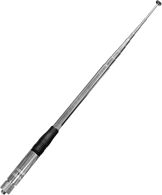 Radtel RTA-27B Telescopic 27MHz CB Antenna SMA-Female Connector for Radtel RT-860 RT-880 RT-880G UV-98 Plus RT-920 RT-950 RT-950 PRO BJ-7800 BJ-9000 Handheld Radio