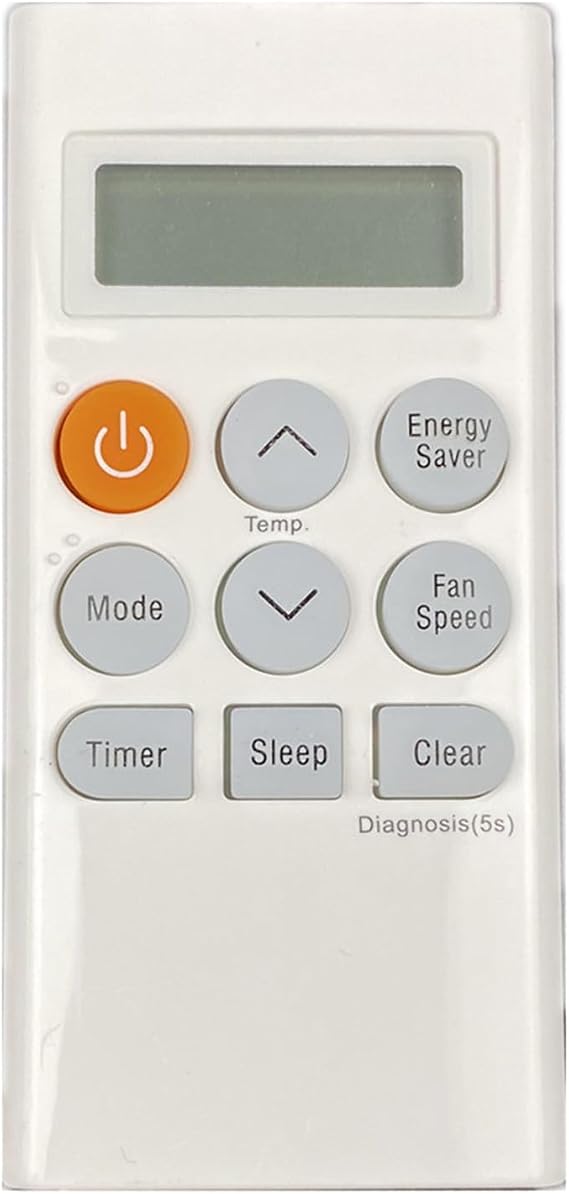 Replacement Remote Control For Air Conditioners AKB73598009 Compatibility for LW1222IVSM LW1817IVSM LW2217IVSM