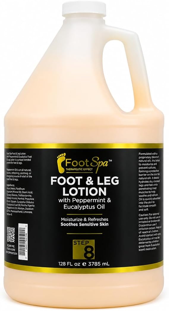 Salon Pedicure & Massage Lotion, Multi-Purpose, 128 oz