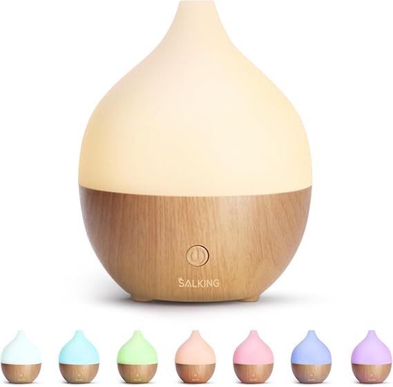 SALKING Essential Oil Diffuser for Home, 100ml Small Aromatherapy Diffuser