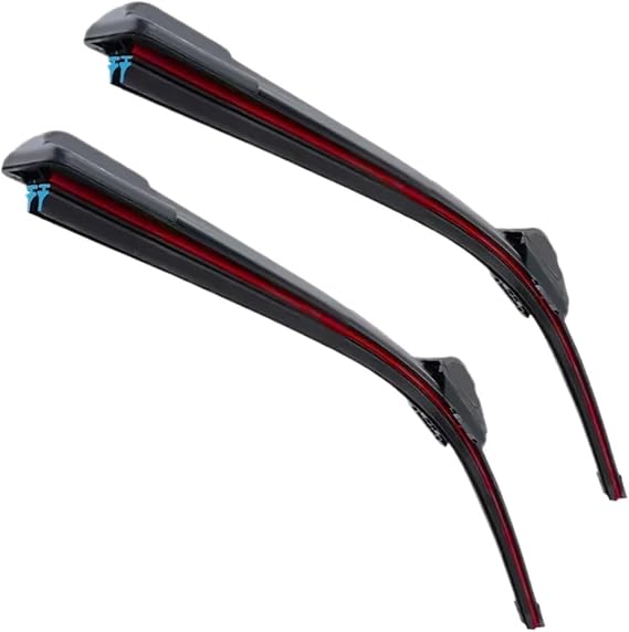 2 PCS Front Rear Wiper Blades Compatible With Changan EADO PLUS 2020-2024 24" + 18" 2022 2023 2024