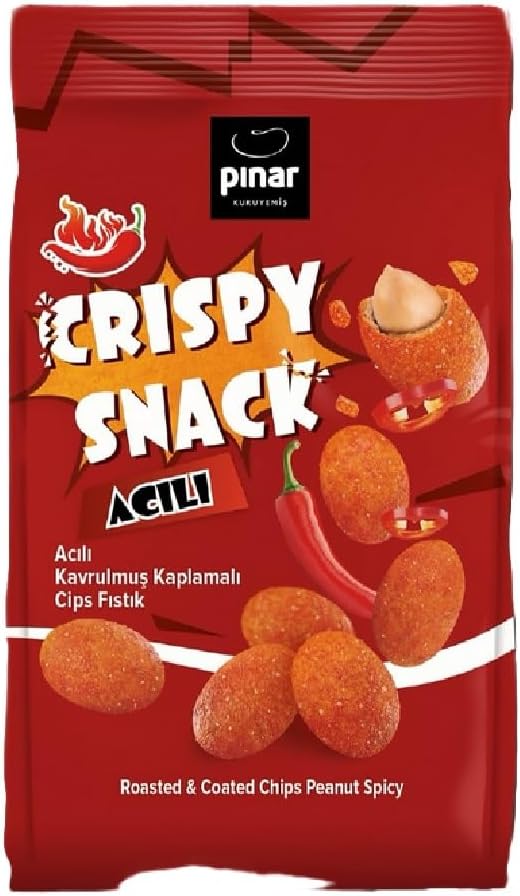 Pınar Snack Acılı Cips Fıstık 100 gr