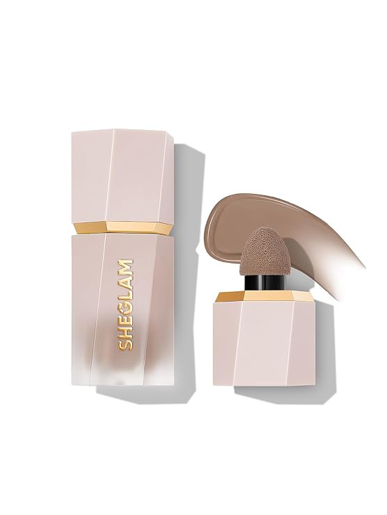 SHEGLAM Sun Sculpt Cool Toned Liquid Contour Stick Long Lasting Cream Bronzer Makeup - 01 Soft Tan