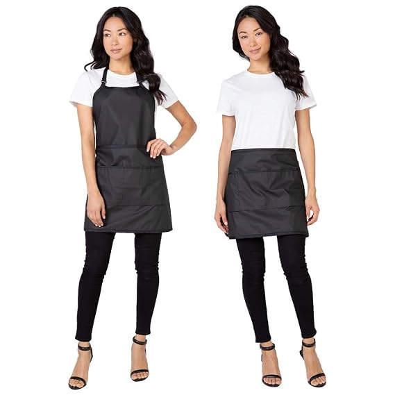 Betty Dain Signature Switch Waist Apron & Tool Skirt, Black