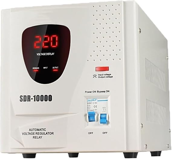 Fully Automatic Voltage Stabilizer 220V Voltage Stabilizer Protector Single-Phase Household AC Voltage Stabilizer Refrigerator Computer
