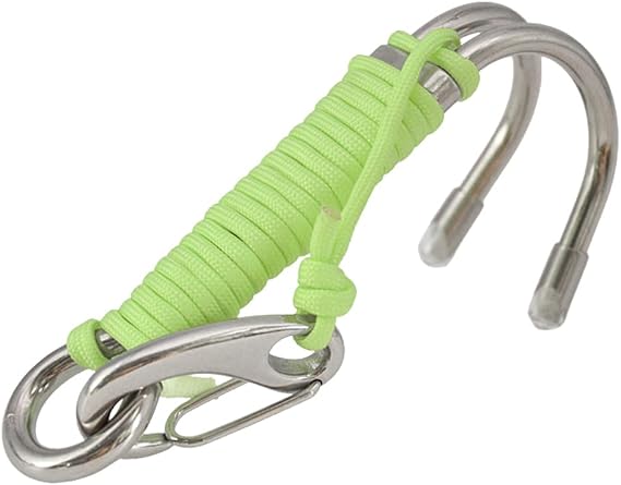 Double Hook Snorkeling Accessories with Quick Release Buckle Scuba Divers Supplies Water Sports for Underwater Activities