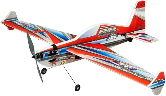 DW Hobby 3D EPP Flying Airplane 1100mm Edge540 Electric Aeroplane Remote Controlled Aircraft Need to Build Un-Assembled KIT Hobby Toy Model for Adults (E3701)