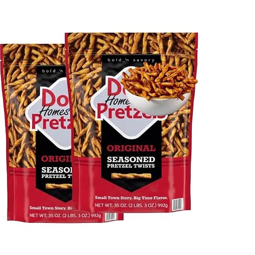 Original Seasoned Pretzel Twist, 35 oz 2 Pack
