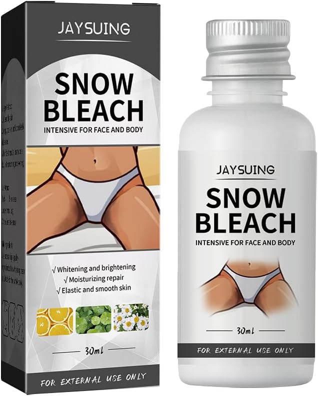 Whitening Cream for Intimate Areas Blackheads Bleaching Cream Body Whitening Brown Skin Underarm Elbow Knee Joint Neck Inner Elbow Melanin Removal Dark Knee Bleach Thigh Whitening Cream Lip Whitening Cream 30ml