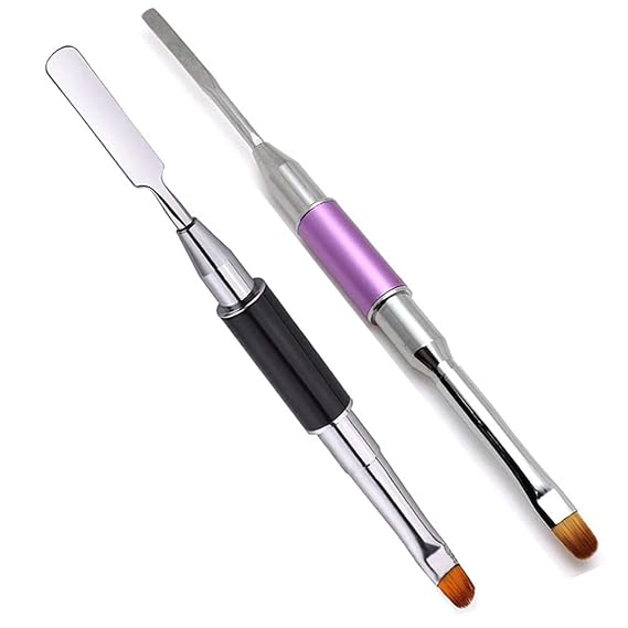 PolyGel Brush and Picker tool for UV Poly Gel (2PCS Polygel Brush)