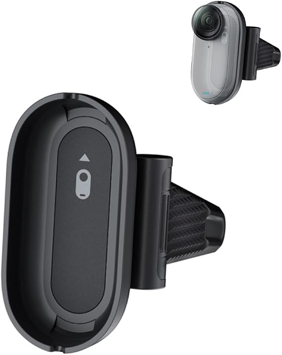 Helmet Mount for Insta360 GO 3S/GO 3 Action Camera Housing Frame Magnetic Quick Release Sports Camera Mount for Cycling Motorcycle