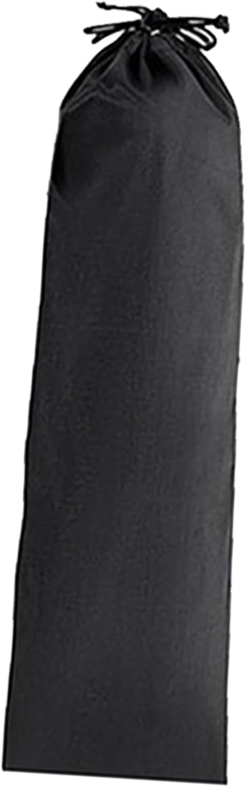 Storage Bag Nylon Drawstring Bags for Other Equipment Tripods Trekking Poles 21x60cm,Black