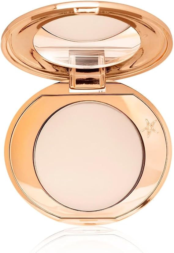 Charlotte Tilbury ORIGINAL | Magic Vanish Mini Mattifying Powder | Airbrush Flawless Finish MICRO POWDER | 3.5 g | (1 FAIR (Travel Size), 0.1 oz (Pack of 1)) by BELLA