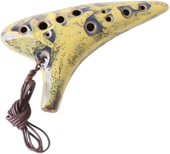 12 Hole Alto C Ocarina Music Instrument for Beginner Performers