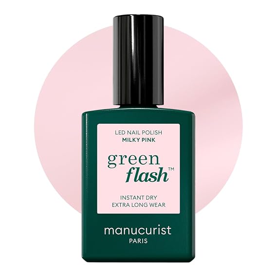 Manucurist Green Flash Milky Pink LED Gel Nail Polish